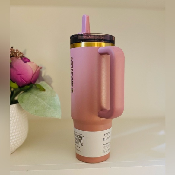 🎉LAST CHANCE🎉Stanley 30oz Quencher Protour Flipstraw Tumbler Antique Pink - Picture 7 of 10